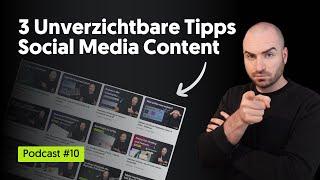 S4#10 3 Unverzichtbare Tipps für Social Media Content als Dienstleister!