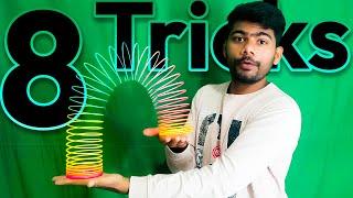 Learn Advance Slinky Spring Tricks In 10 Minutes |  @ShubhSkill