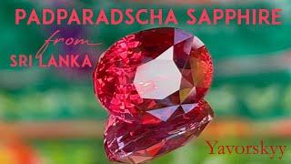 #PadparadschaSapphire From Sri Lanka 🪷 A Fiery Masterpiece in the #Yavorskyy collection