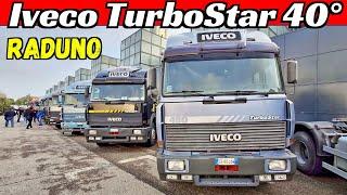 Iveco TurboStar 4O° Anniversario, 1984-2024 - Raduno Bologna + Donato Truck Drift - V8 Engine Sound!