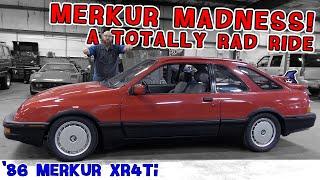 No wannabe here! Bodaciously beautiful '86 Merkur XR4Ti in the CAR WIZARD shop! Minty fresh!