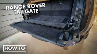 Land Rover Range Rover Tailgate and Cargo Area