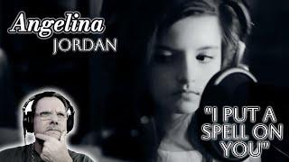 Angelina Jordan I Put A Spell On You | First Time Reaction. She sings so soulfully.