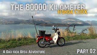 The 80,000km Honda C110X Super Cub | Bike Build | High Mile Hero | New Zealand
