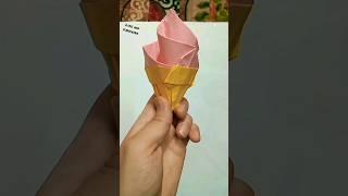 Paper IceCream#video #diy #easy #art #craft #creative #handmade #yt #youtube#love #shorts #icecream