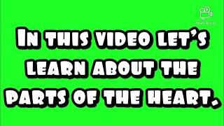 Let’s learn something| let’s learn about the parts of heart in 4 minutes 51 seconds.