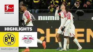 Early Red & Own Goal, Leipzig Defeats Dortmund | Borussia Dortmund - RB Leipzig 2-3| MD 14 –BL 23/24