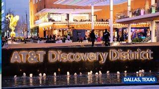 J Walking @ AT&T Discovery District | Walking Tour | Dallas, Texas