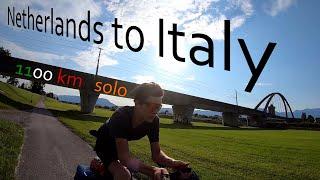 Bikepacking from the Netherlands to Italy - 1100Km Solo