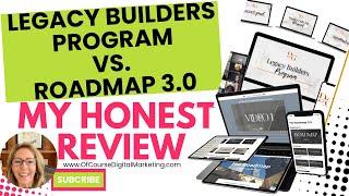 Legacy Builders Program Vs Roadmap Honest Review#roadmap3.0 #digitalmarketingcourse #Legacybuilders