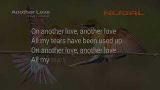 Another Love - Tom Odell + Lyrics on Screen