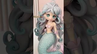 Sugar Mermaid by @AV_ZHOLOB, sugar artist behind Sea World Cake online course #ekatsacademy