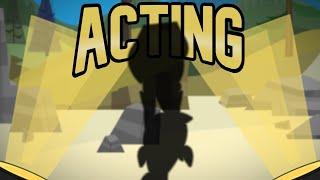 TOTAL ROBLOX DRAMA: ACTING LIKE THE CHARACTER..