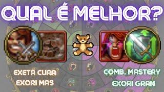 [TIBIA]  WHEEL OF DESTINY -  ANALYSERS E CONCLUSÕES: B HEALING EXORI MAS X COMB MASTERY EXORI GRAN