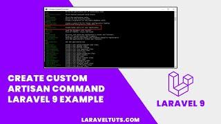 Create Custom Artisan Command Laravel 9 Example