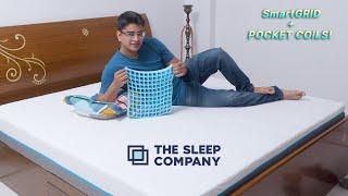 Most 'Hotel Like' Mattress! | The Sleep Company Ortho Hybrid Spring Mattress Review!