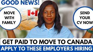 GET PAID TO MOVE TO CANADA: This Province is hiring and paying people to come and work. SEND CV NOW.