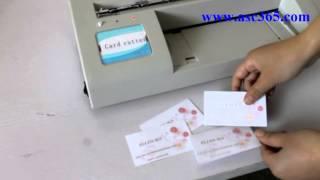 new automatic business card cutter slitter  026017