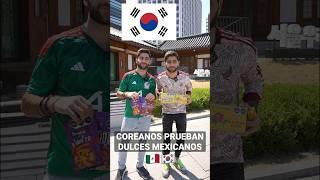 Coreanos probando dulces mexicanos  #mexico #corea #reaccion #sisomosgemelos #dulces