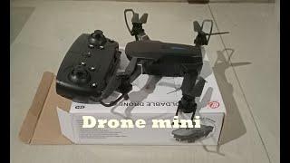 unboxing drone mini tes terbang dan kameranya #DM97