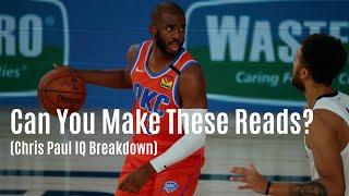 Can You Make Reads Like Chris Paul? (Take The Test)