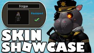 NEW PIGGY FERGUS SKIN SHOWCASE (Jumpscare, Emotes, & Music)