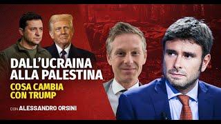 Dall’Ucraina alla Palestina. Cosa cambia con Trump | Dialogo con Alessandro Orsini