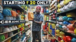 Ceramic Pots & Planters At Wholesale/Retail || Cheapest Ceramic Items || Best Place For Ceramic Pots