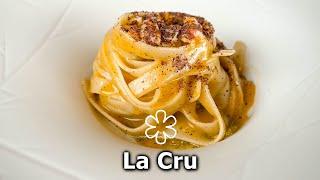 A pranzo al ristorante LA CRU, una stella Michelin ⭐