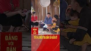 Từ 1/4, điều tra dân số giữa kỳ | Đảng với Dân