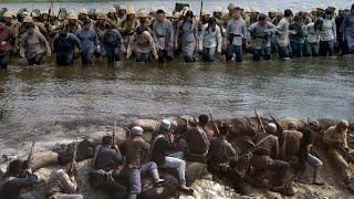 電影！日軍用百姓做護盾過河，埋伏在對岸的八路只能眼睜睜看他們過 ️ 抗日 | kungfu | Action