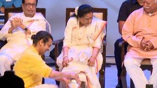 Asha Bhosale 'Swarswamini Asha' LIVE :  'स्वरस्वामिनी आशा'  पुस्तकाचं प्रकाशन : ABP Majha LIVE