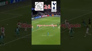 Ajax Vs Tottenham Hotspur | UCL Semi Finals 2019 #shorts #football