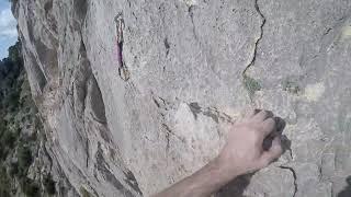 Climbing Toast (6b) in El Chorro - Spain