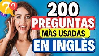 Si te sabe esta 200 preguntas en inglés puede decir que ere bilingüe ! Vamos a ver cuánta te sabe ?