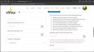 How To Apply Lao / Laos eVisa (Tourist Visa)  Step By Step Full Information