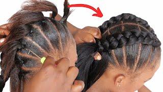  Easy Crochet Braids Hairstyle For Beginners !! Two Crochet Braid Hairstyle / Nkemjeffrey