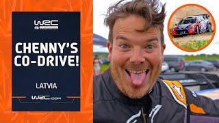 Chenny Goes For A Rally1 Co-Drive! | WRC Tet Rally Latvia 2024