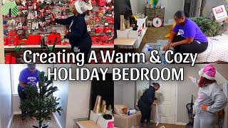 NEW Creative Holiday Bedroom Decor w/ AllofDestiny | Dollar Tree Christmas Bedroom Makeover