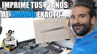 IMPRIME TUS PLANOS AL TAMAÑO CORRECTO! FACIL Y GRATIS!