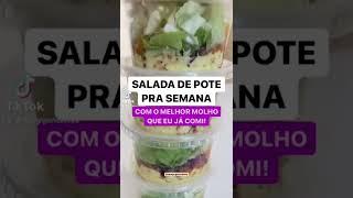 Salada de pote pra semana