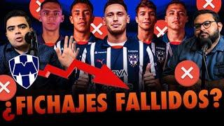 ¿RAYADOS está FRACASANDO con sus recientes fichajes? | La TRISTE realidad de Monterrey‍️️