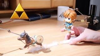 The Legend of Zelda: Link giving a Carrot to a Horse | Stop Motion