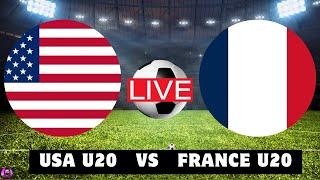 LIVE USA U20 vs France U20 | International Friendlies 2024 Live Football Match