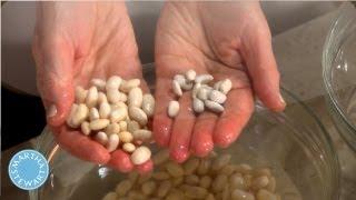 Soaking Cannellini Beans - Martha Stewart's Cooking School - Martha Stewart