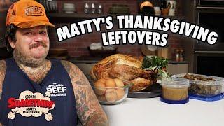 Fried Turkey & Stuffing Cakes | Cookin' Somethin' w/ Matty Matheson