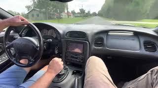 "First Time:  Passenger POV in a C5 Corvette - Speeding Through the Gears!"