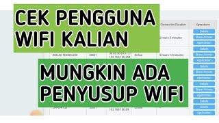 Cara Mengetahui Siapa Saja Yang Menggunakan Wifi Kita