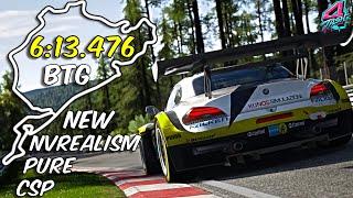 BMW Z4 GT3 around Nordschleife! 4K - CSP - Pure - NVRealism - Assetto Corsa - Fanatec