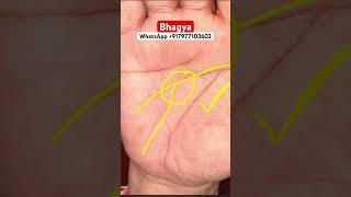 Bhagya Rekha #astrology #palmanalysis #palmistry #horoscope #palmstudy #palmreading
